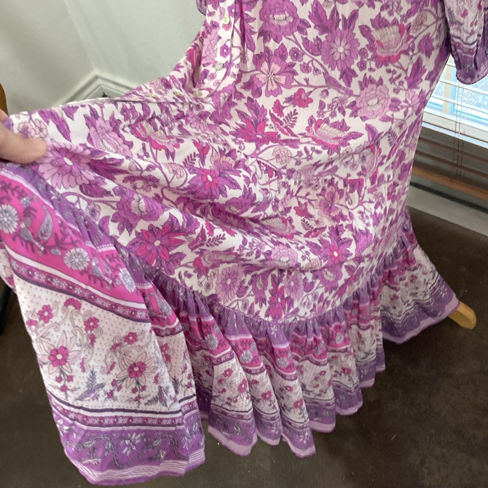 NWT Spell 🌸 Mossy 🌸Button Through Gown 🌸 - Picture 15 of 16